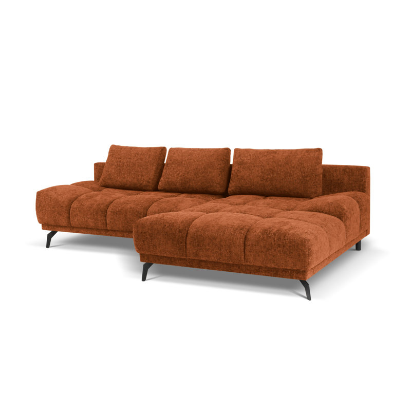 Cuthrell 5 Seater Sofa Bed, Right Hand Facing, Brown