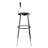 Backed Adjustable Height Ergonomic Industrial Stool with Footring-1979918926