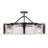 Caisa Glass Semi Flush Mount