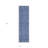 8' Runner Navy Blue Geometric Washable Non Skid Indoor Outdoor Runner Rug