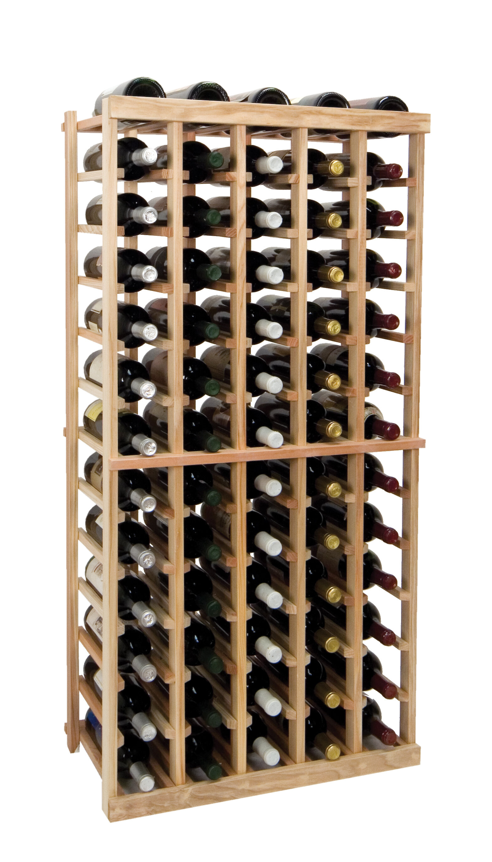 Wine Cellar Vintner Series 130 Bottle Floor Wine Bottle Rack | Wayfair