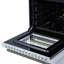 Cuisinière à gaz 24 pouces blanche Breno-118620237