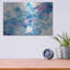 «Abstract Pouring Q» par Jean Plout, art mural en métal-372207854