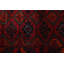 Tapis rouge Teimani 3 pi 10 po x 6 pi 3 po
