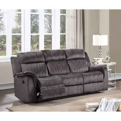 Upholstered 84'' Power Reclining Sofa