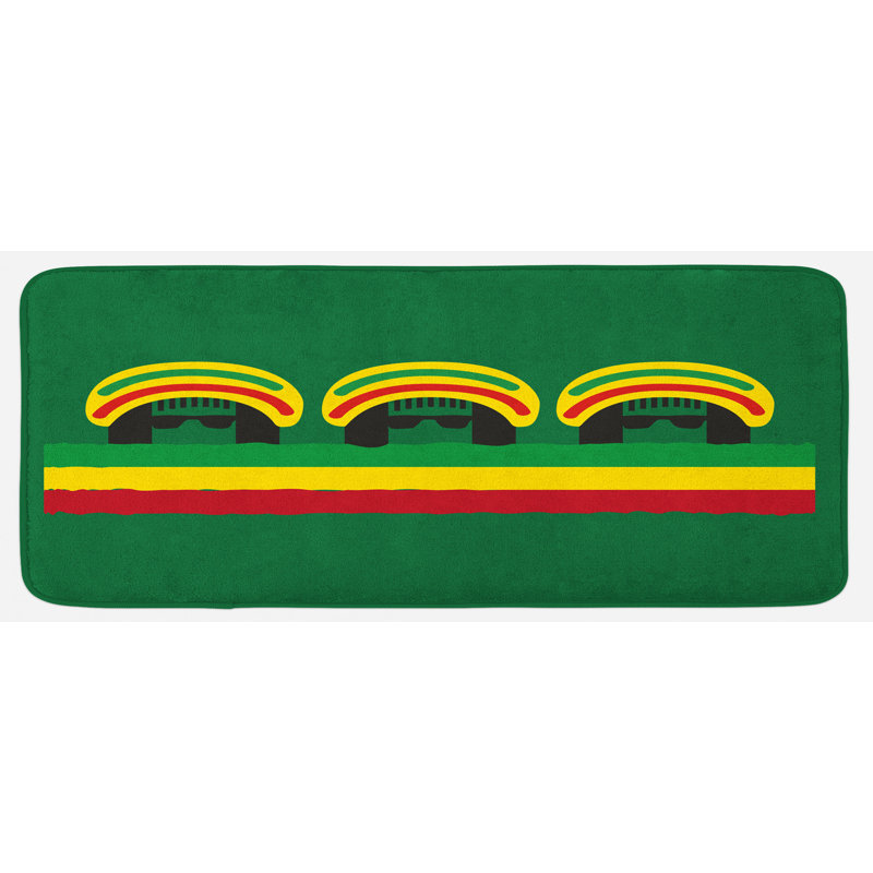 Tapis de cuisine jamaïcain