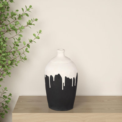 Vase en porcelaine, court