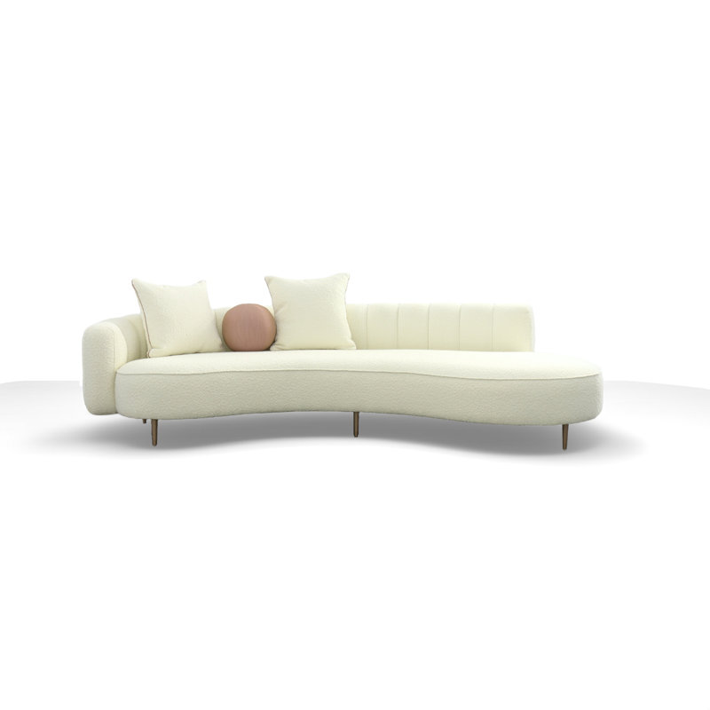 Chaise longue rembourrée Dromara