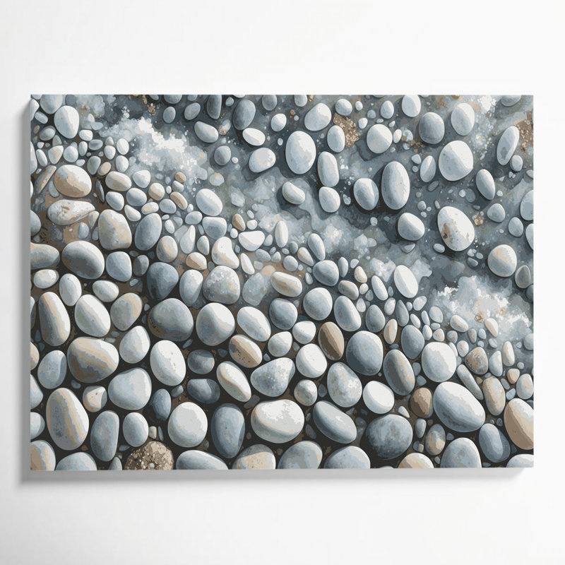 Art mural sur toile Coastal, H 20 po x l 24 po