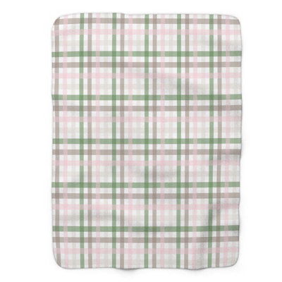 Couverture de sherpa rose 1 pièce