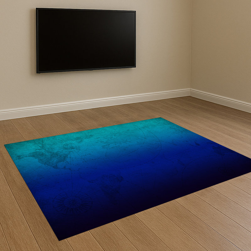Abstract Area Rug, Rectangle 140 x 200 cm