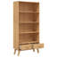 Alana 180cm H x 87.5cm W Standard Bookcase-1946751218