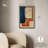 Blue And Cream II Canvas Midcentury Abstract Wall Art by Art Remedy-104321603-111664726