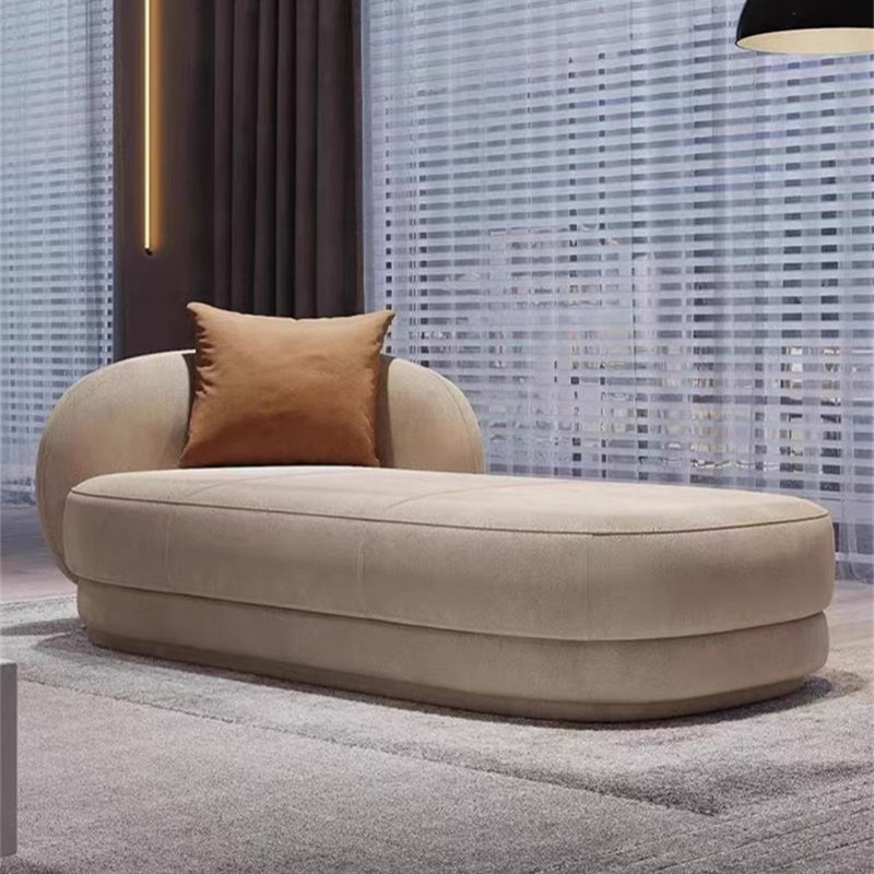 Chaise longue décontractée, créative, moderne et minimaliste, Orienté à gauche (vu de face)