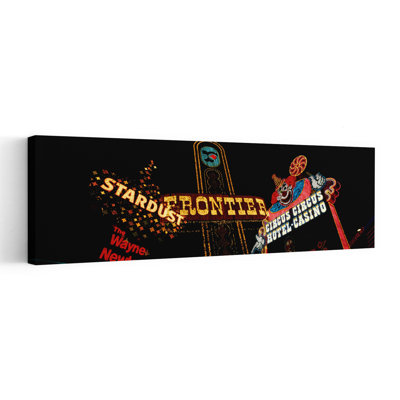 Montage Las Vegas NV 1 Piece Wrapped Canvas Panoramic Wall Art