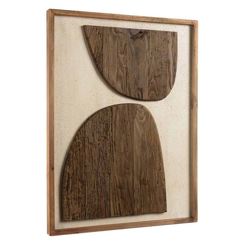 Frostburg Wall Décor, White/Brown