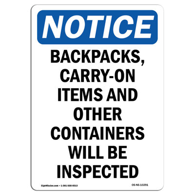 Heavy Duty Sign
