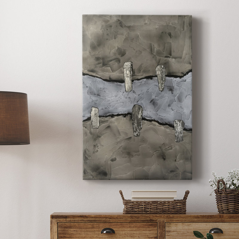 Stonemasonry II - Cavas enveloppés de galerie, H 48 po x l 32 po