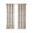Printed Jacquard Grommet Top Total Blackout Curtain Panel For Ultimate Privacy And Light Control, Single Piece-2113464295