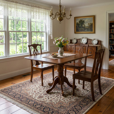 Solid Wood Top Dining Set