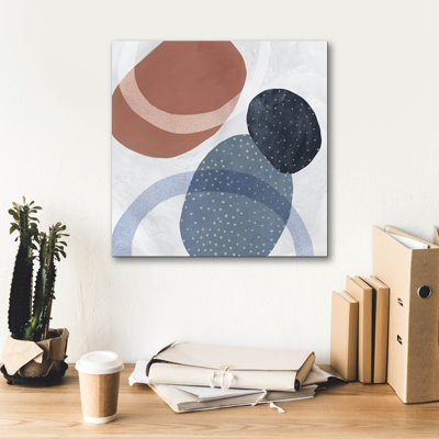  'In Orbit 2' by Emma Scarvey Canvas Wall Art, 18" x 18"