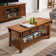 Brockton Solid Wood Coffee Table in Medium Oak