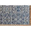 Tapis damassé bleu Mattias-915824372