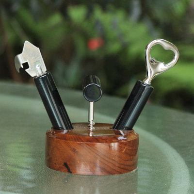 Wood Bottle Opener