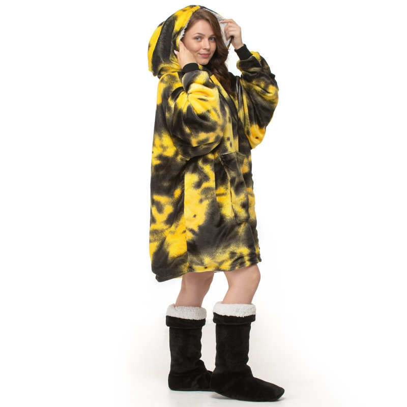 Biao Hoodie Tye/Dye Blanket