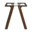 Table de bout en verre Stehouse