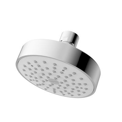 TOTO® L Series 1.75 GPM Single Spray 4 inch Modern Round Showerhead, Polished Chrome