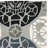 Eaton Wyndham Hand Tufted Wool/Viscose Damask Rug in Blue/Gray/Black-953558251