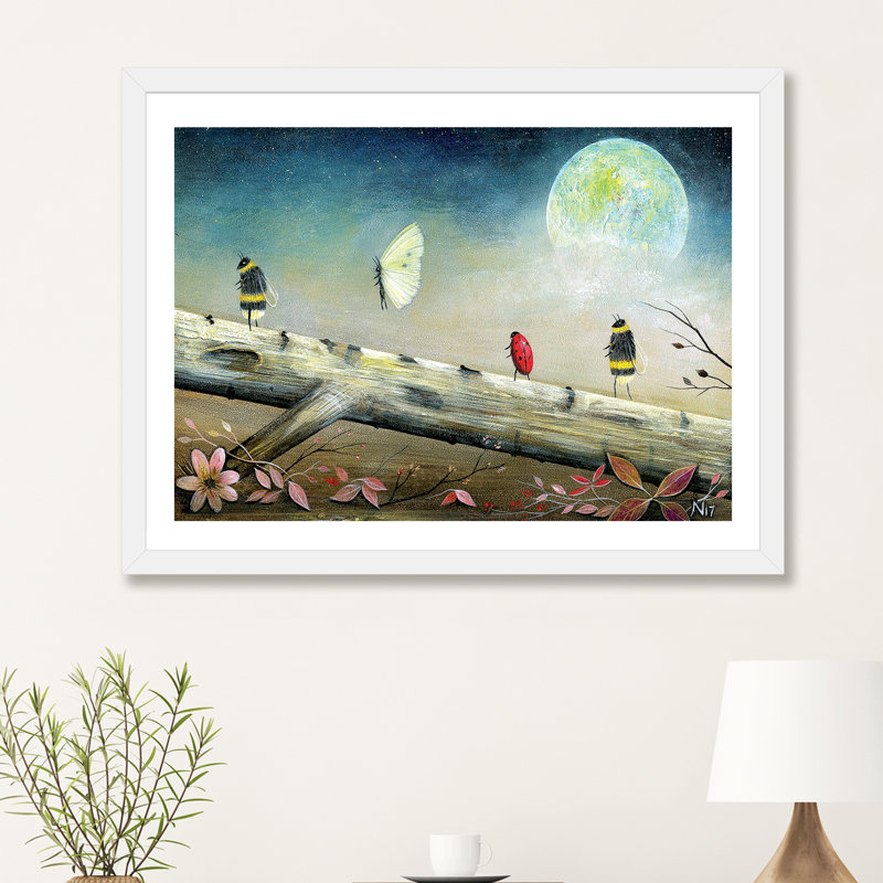 «We Will Make It Home Again» par Neil Thompson - reproduction d'art, H 24 po x l 16 po x P 1 po, Papier blanc, Blanc