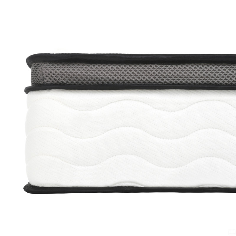 Queen Mattress, 12 Inch Queen Hybrid Mattress In A Box,  Individually Wrapped Pocket Coils Innerspring Mattress, Medium Firm, Pressure Relief & Breathable Comfort, Certipur-US, OEKO-TEX