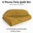 Microfiber Embossed Oversized Modern & Contemporary Bedspread Set With Shams-124114364-124114363