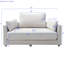 Lin beige multifonctionnel, réglable pour diverses exigences, se transforme en lit et chaise longue 3 utilisations diverses, transforme différentes positions
