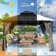 Hardtop Double-Roofed Aluminum Patio Gazebo Multiple Sizes