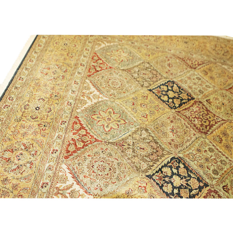 Hand Knotted Wool Area Rug