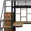 Lit mezzanine double Hachiro Kids-359044054