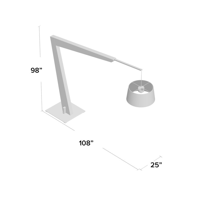 Valeo LED Task Floor Lamp