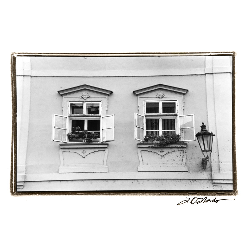 Glimpses of Prague VI by Laura DeNardo - 1 Piece Wrapped Canvas Wall Art, 61cm H x 91cm W x 3.8cm D