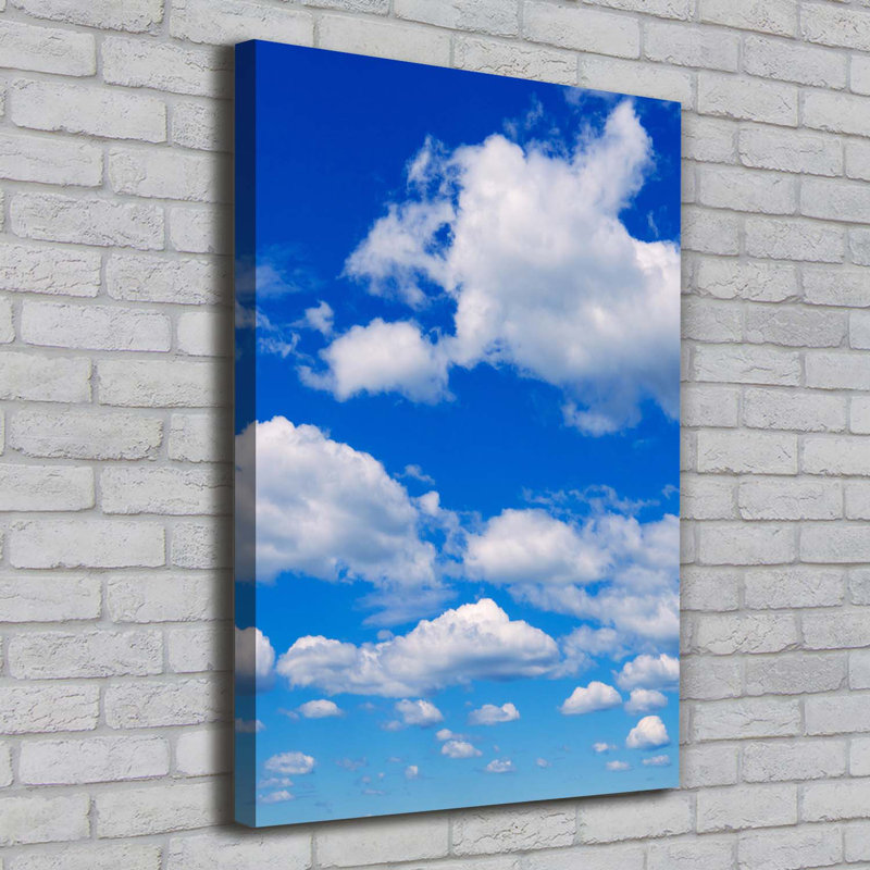 Clouds In The Sky - Wrapped Canvas Print