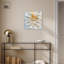 Art mural floral élégant sur toile de lotus par Art Remedy-104343661-104343631