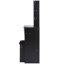 Table de chevet compacte 29,2 pouces avec tabouret rembourré, miroir coulissant et rangement multicouche pour les petits espaces-523367958