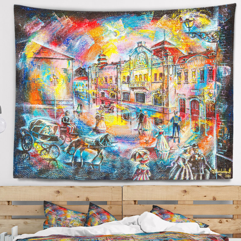 Polyester Tapestry, 32" H x 39" W
