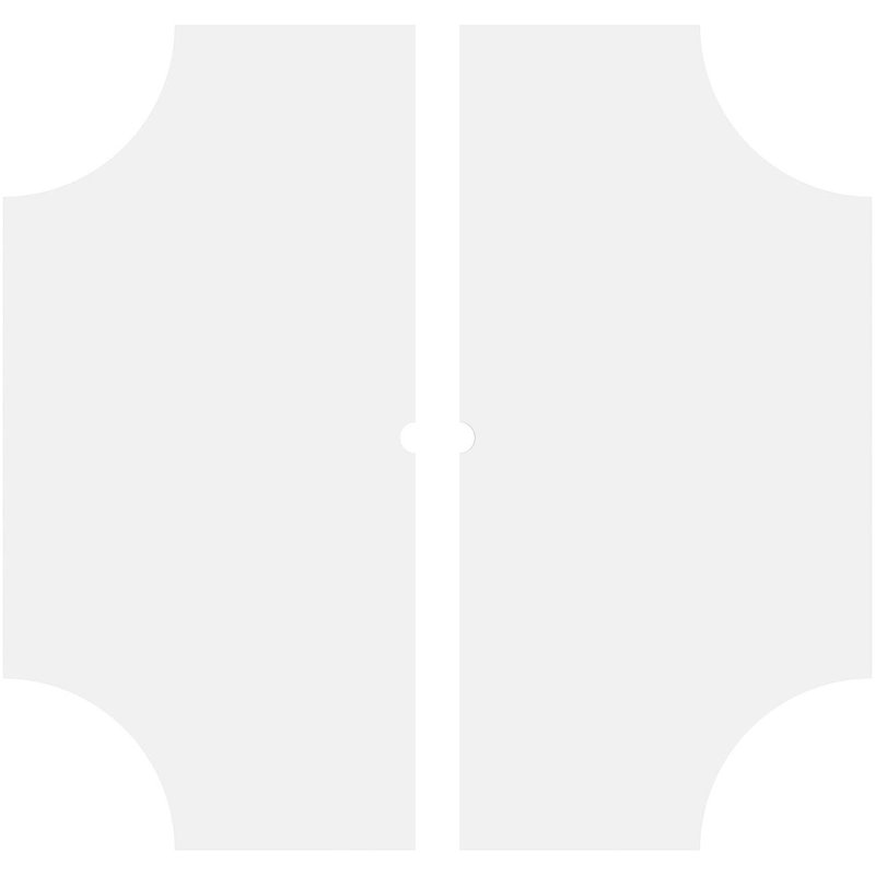 Médaillon de plafond contemporain en PVC de qualité architecturale 26 po x P 1 po x P 7 3/4 po x P 1 po