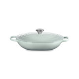 Le Creuset Enameled Cast Iron Signature Oblong Dutch Oven With Lid, 3.75 Qt. - Sea Salt