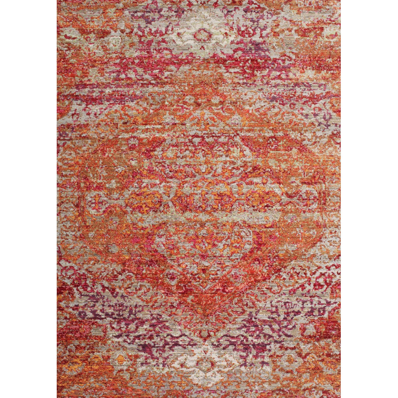 Oriental Indoor Rug, Rectangle 4' x 6'
