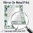 Ahnaleigh Bamboo Tranquility Tropical Pattern - tropical  Large Wall Mirror, Tropical Decorative Mirror, Printed Metal Art-1436119812-1422425331