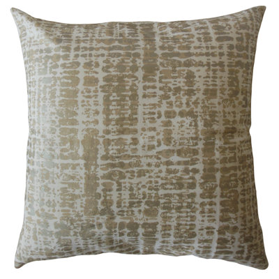 Quanda Feather Reversible Throw Pillow
